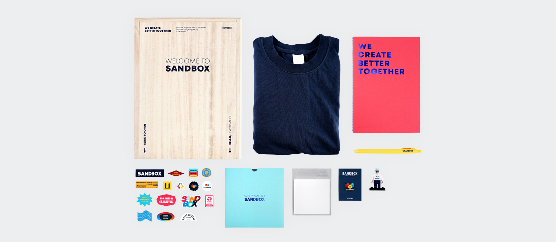 샌드박스 네트웍스 웰컴키트 sandbox welcome kit