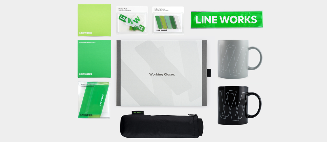 라인웍스 Line Works 웰컴키트 Welcome Kit