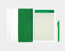 네이버 해피빈 NAVER HAPPYBEAN 오거나이저 메모패드 펜 세트