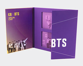 KB X BTS KB국민은행 방탄소년단 통장 카드 패키지