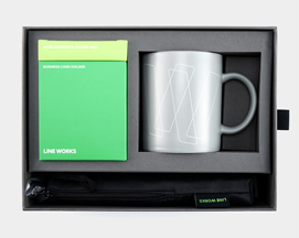라인웍스 Line Works 웰컴키트 Welcome Kit