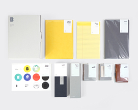 카카오뱅크 KAKAO BANK 브랜드 키트 임직원 기프트 세트