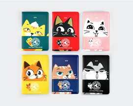 탐앤탐스 TOM N TOMS 다이어리 