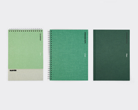 naver 네이버 달력 다이어리 노트 패키지 세트 2018